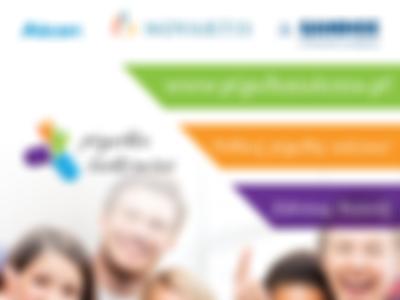 Graficzny projekt rollup dla PSZK-1