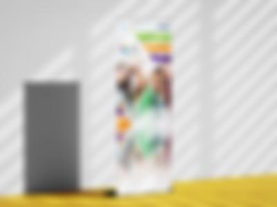 Graficzny projekt rollup dla PSZK-2